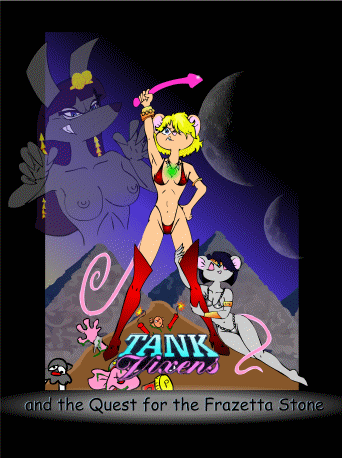 Tank Vixens and the Quest for the Frazetta Stone
